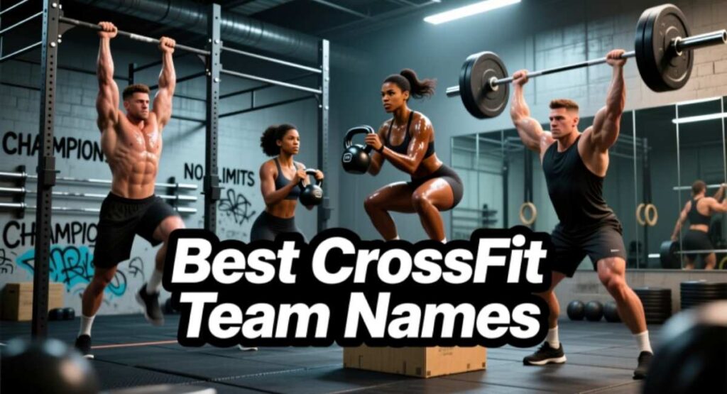 1500+ Best CrossFit Team Names 2025: Funny, Motivational & Competitive Ideas