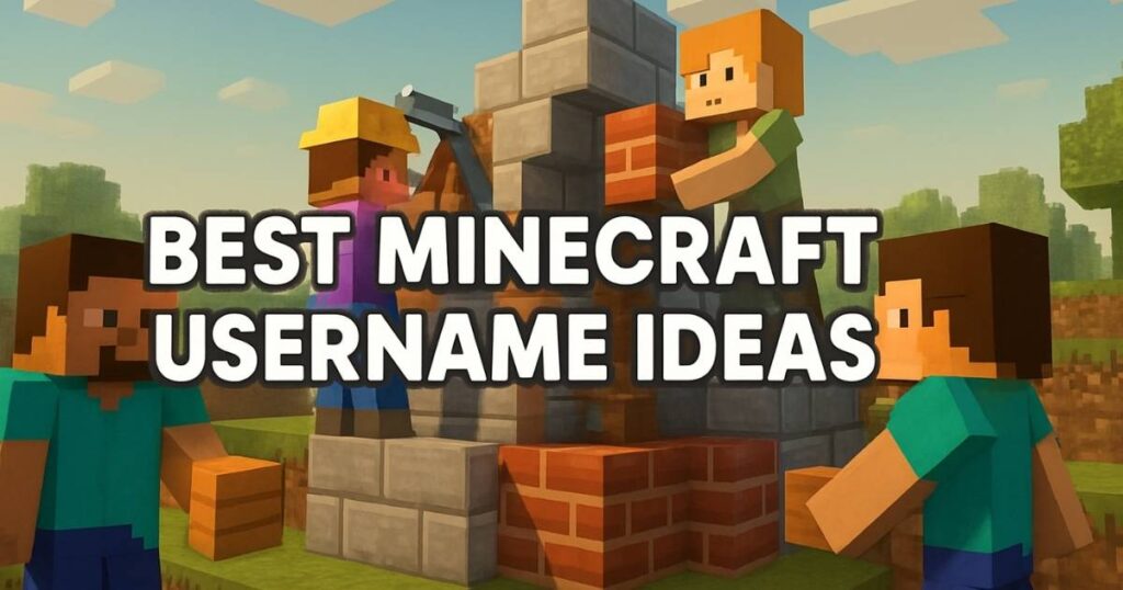200+ Best Minecraft Username Ideas | Cool, Funny, Cute & Unique Names List to Help You Build Your Unique In-Game Identity