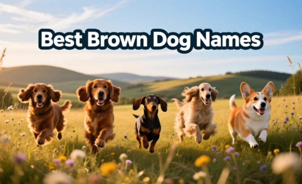 500+ Best Brown Dog Names: Cute, Unique & Trendy Names for Your Pup