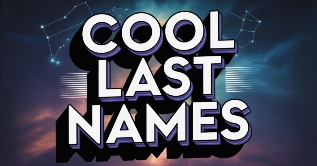 600+ Cool Last Names Unique, Fun, Cute, Fantasy, Villain, Royal & More Ideas to Elevate Your Story or Identity
