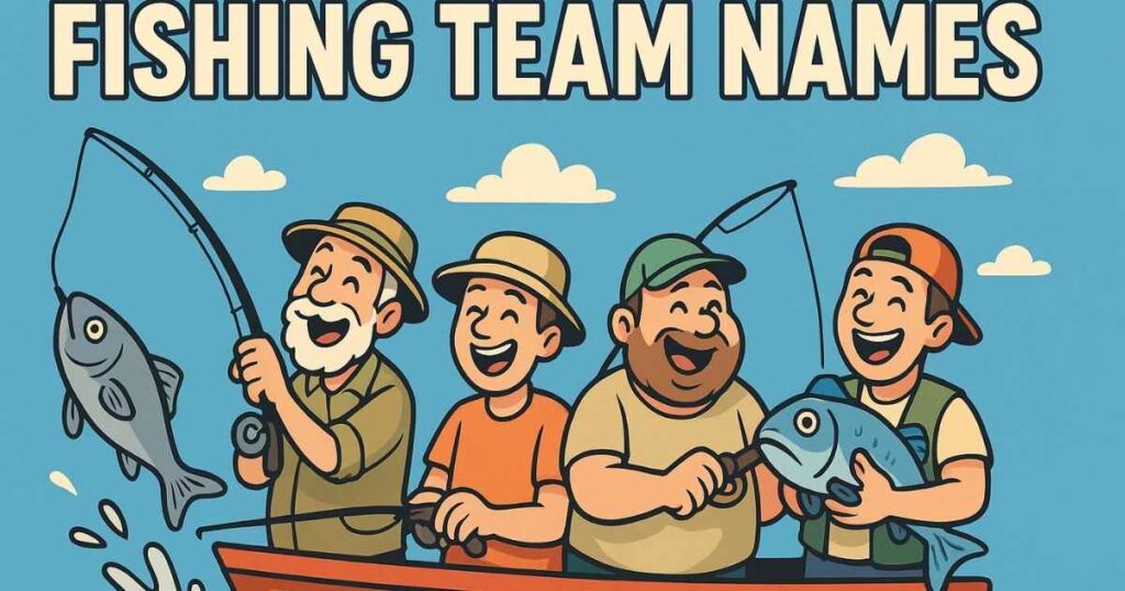 700+ Best Funny Fishing Team Names | Catchy, Creative & Cool Fishing Names Ideas for Your Team