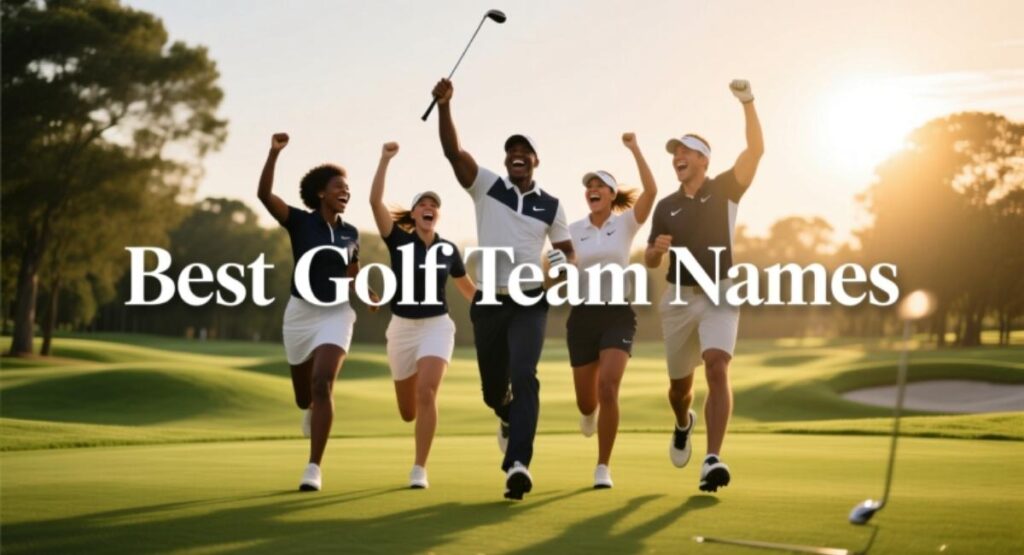 700 Best Golf Team Names 2025 – Funny, Creative, Unique & Competitive Ideas