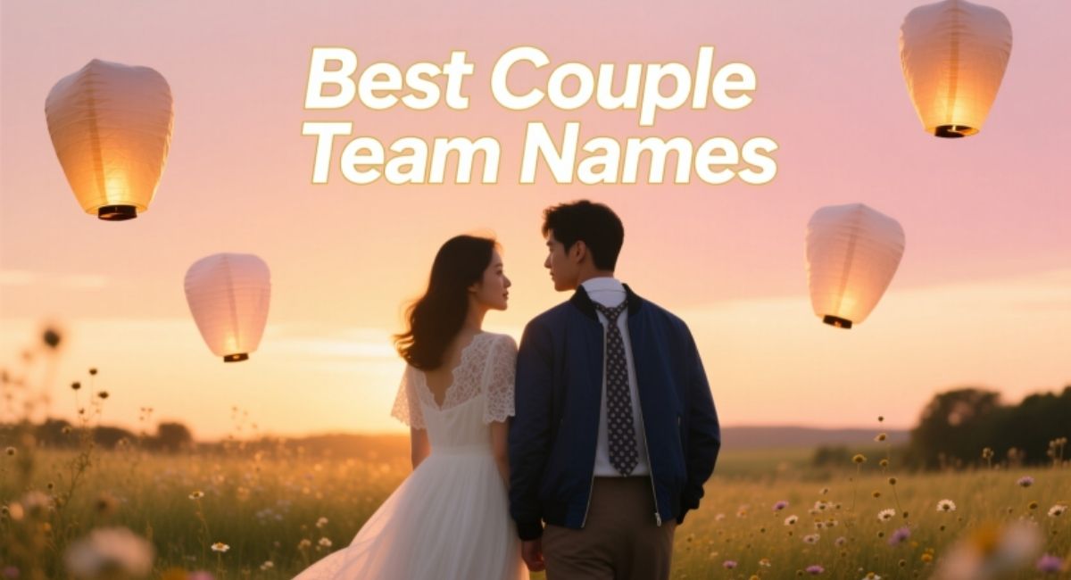 750+ Best Couple Team Names 2025: Funny, Cute, Romantic & Unique Gaming Duo Ideas