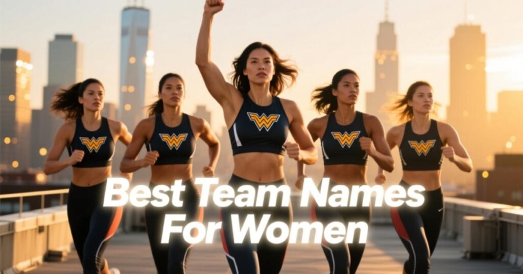 900+ Best Team Names For Women | Cute, Funny, Unique Girl & Ladies Group Names