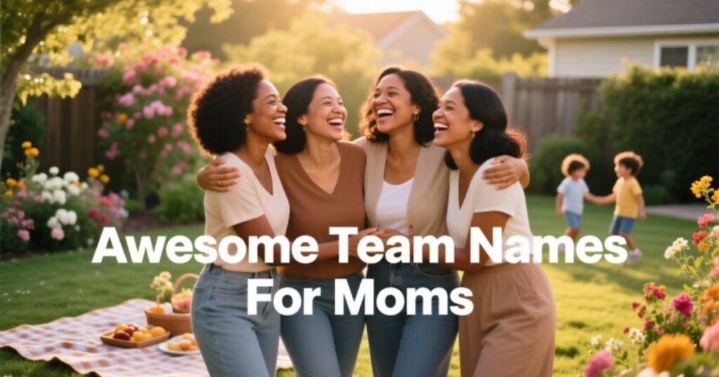 Awesome Team Names For Moms