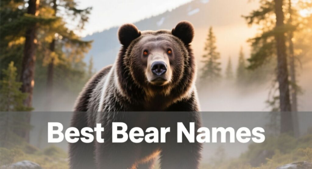 Best Bear Names: Black, Brown, Cute, Pun & Funny Bear Names for All Ages