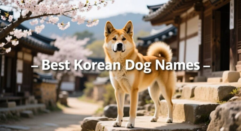 Best Korean Dog Names 2025: Cute, Strong & Unique Names for Male & Female Dogs