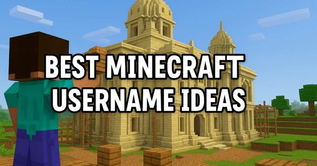Best Minecraft Usernames Ideas