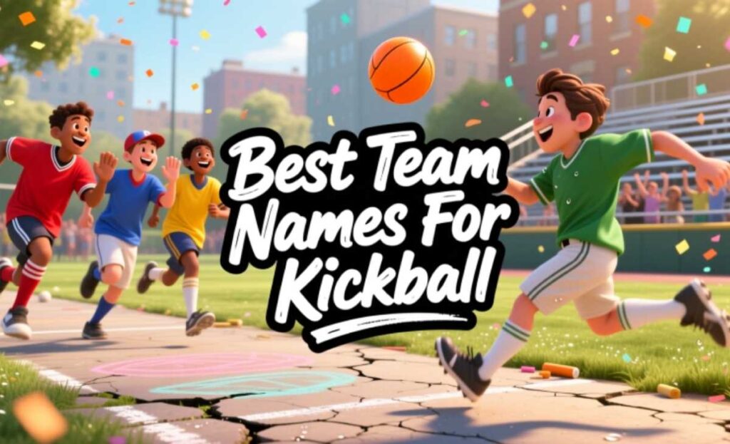 Best Team Names For Kickball