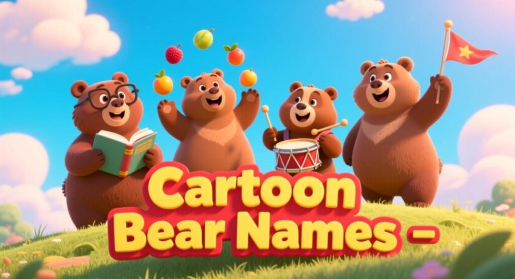 Cartoon Bear Names