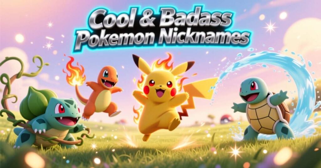 Cool & Badass Pokémon Nicknames