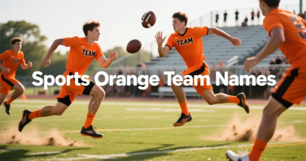 Sports Orange Team Names