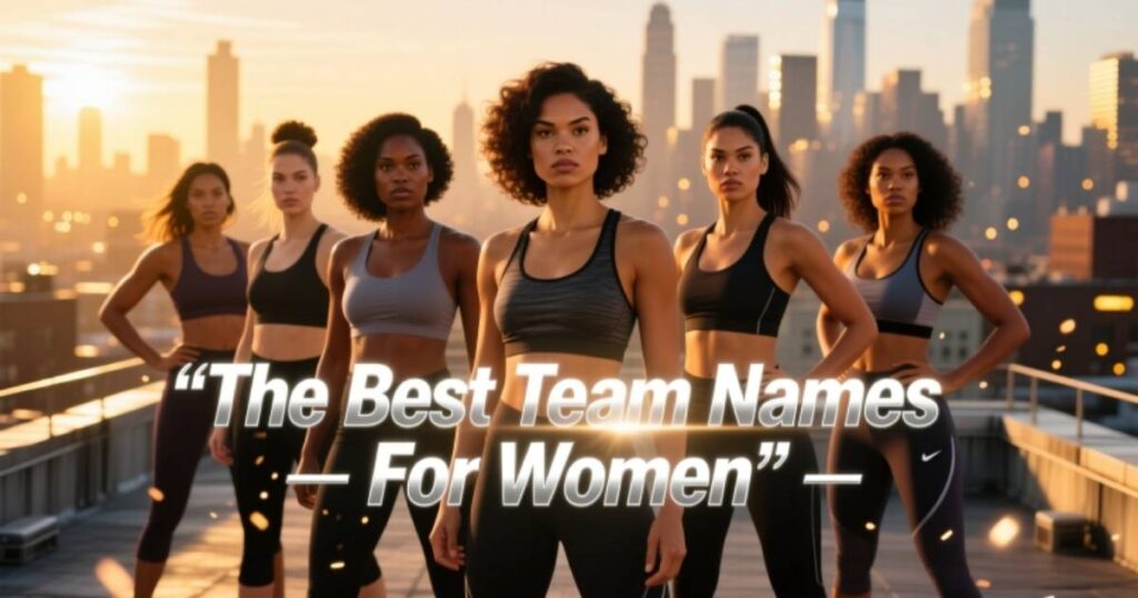 The Best Team Names For Women