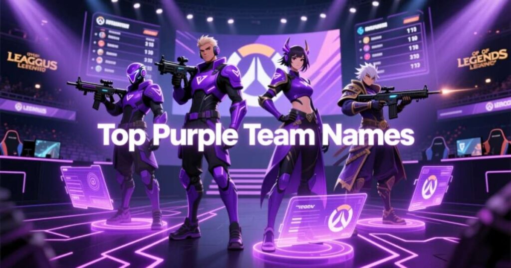 Top Purple Team Names