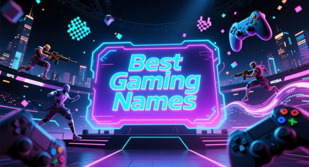 500+ Best Gaming Names: Legendary Names for Games & Cool Game Names for Boys