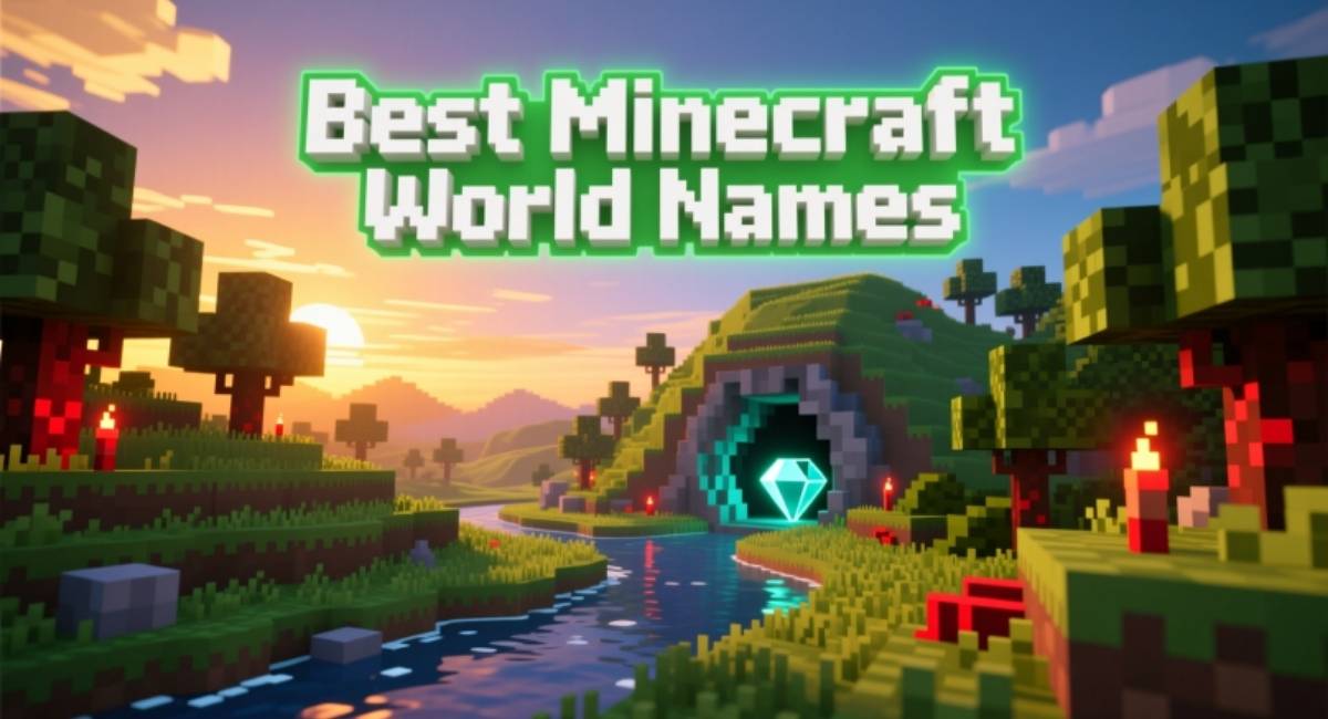 800+ Best Minecraft World Names: Funny, Cute, Cool, and Creative Ideas for Players