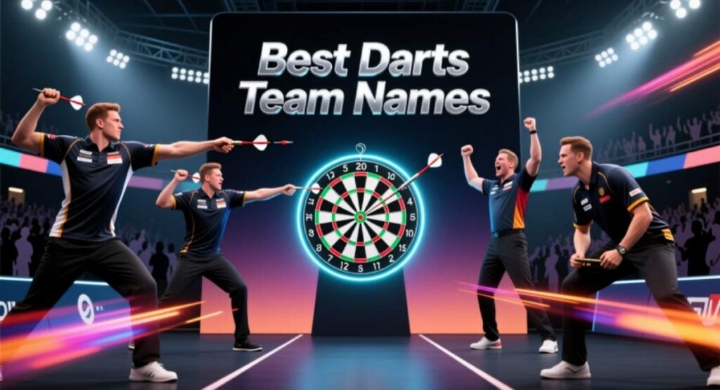 Best Darts Team Names: Funny, Clever, Classic & Competitive Ideas