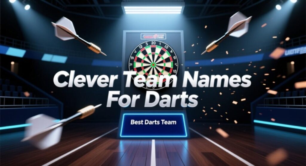 Clever Team Names For Darts