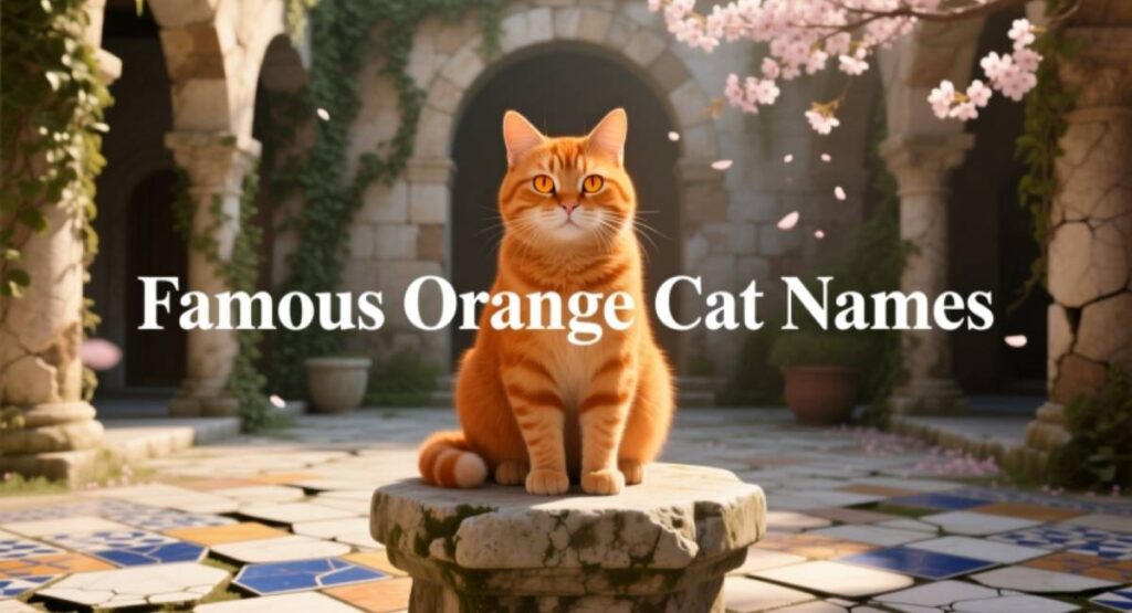 Famous Orange Cat Names