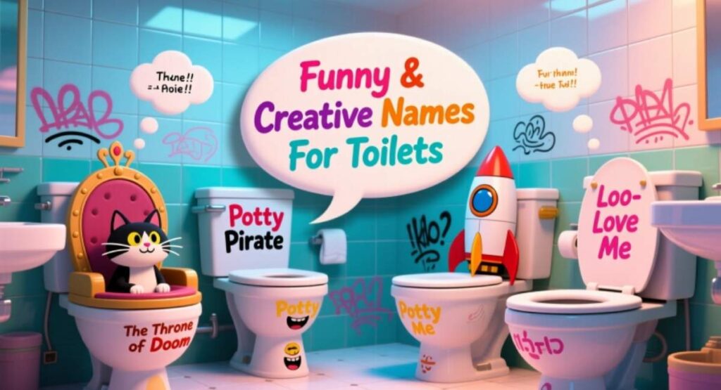 Funny & Creative Names For Toilets
