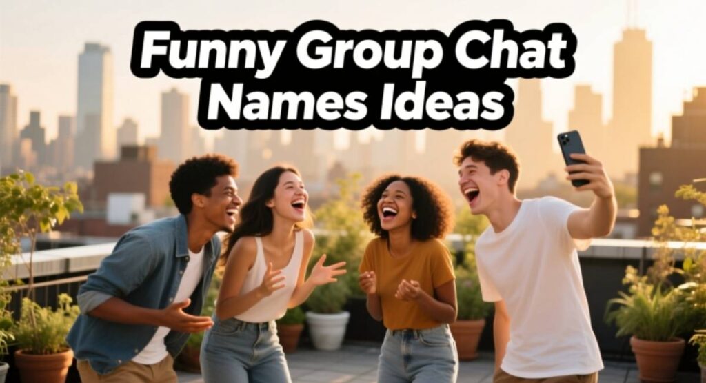 Funny Group Chat Names Ideas
