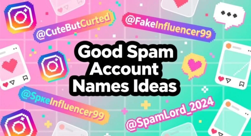 Good Spam Account Names Ideas