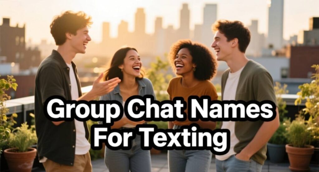 Group Chat Names For Texting