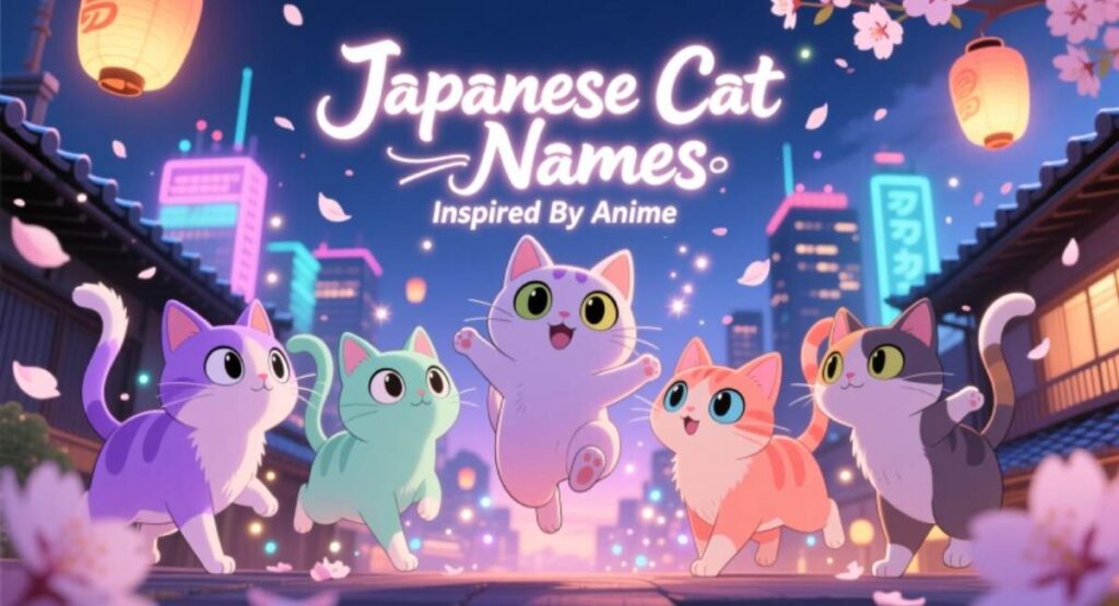 Japanese Cat Names Inspired By Anime