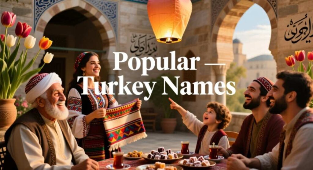 Popular Turkey Names