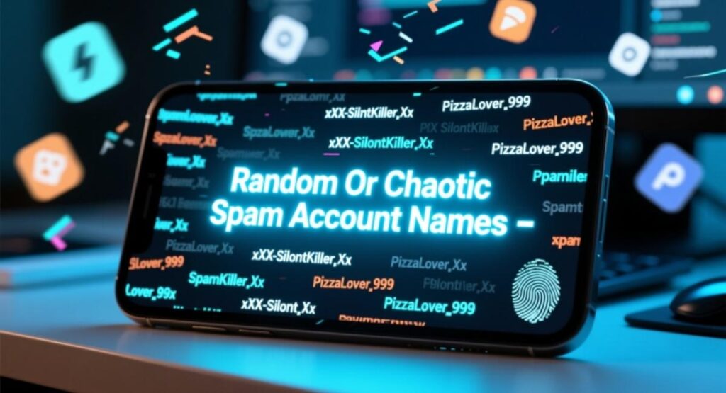 Random Or Chaotic Spam Account Names