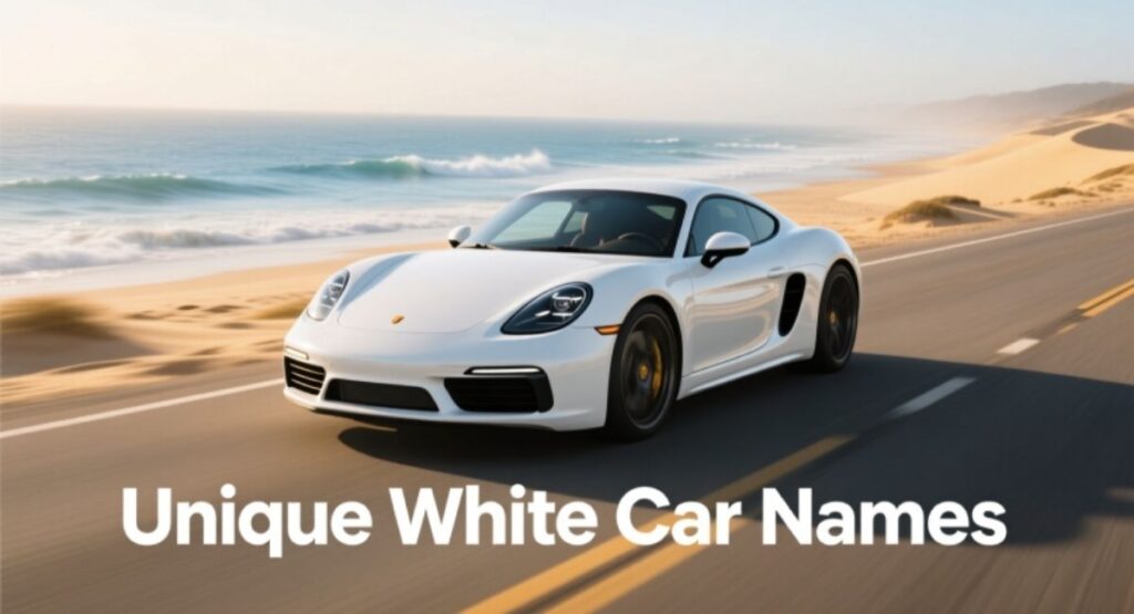 Unique White Car Names