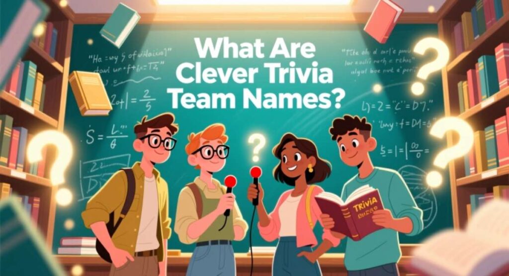 What Are Clever Trivia Team Names?