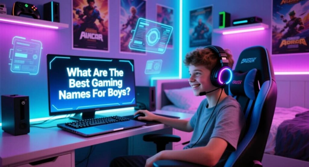 What Are The Best Gaming Names For Boys?