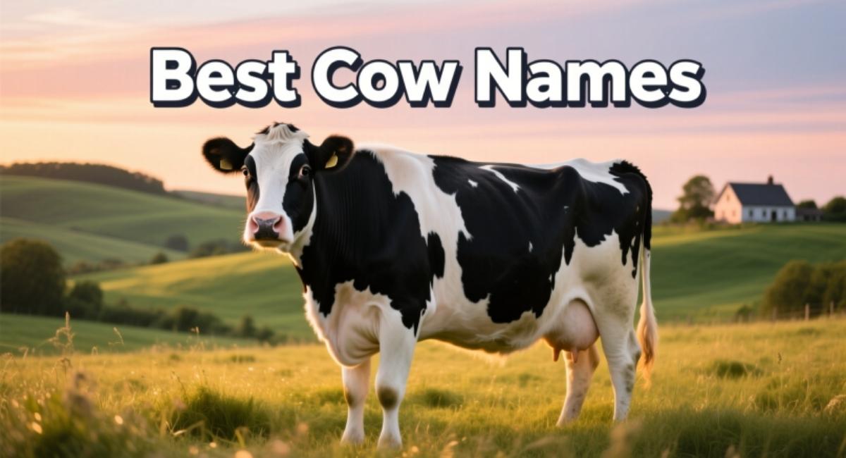 1000+ Best Cow Names: Cute, Funny, Unique & Good Cow Name Ideas for Every Cow