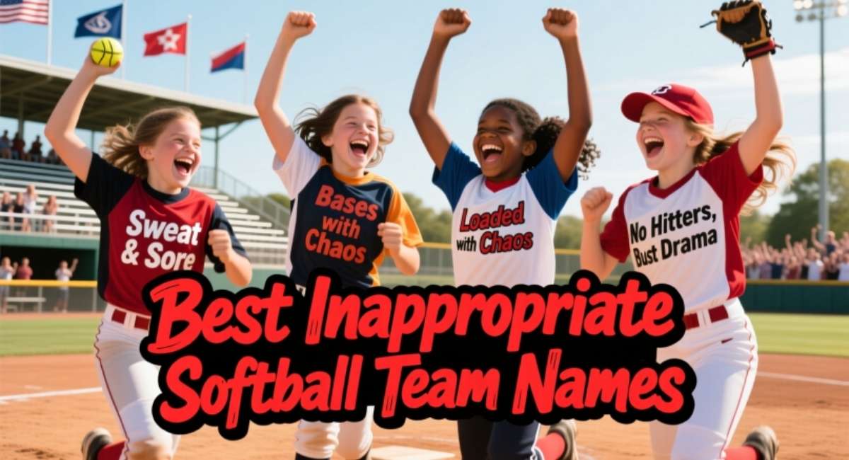 1000+ Best Inappropriate Softball Team Names: Funny, Bold & Memorable Ideas