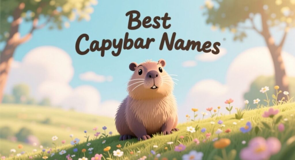500+ Best Capybara Names | Cute, Funny & Unique Names for Your Pet
