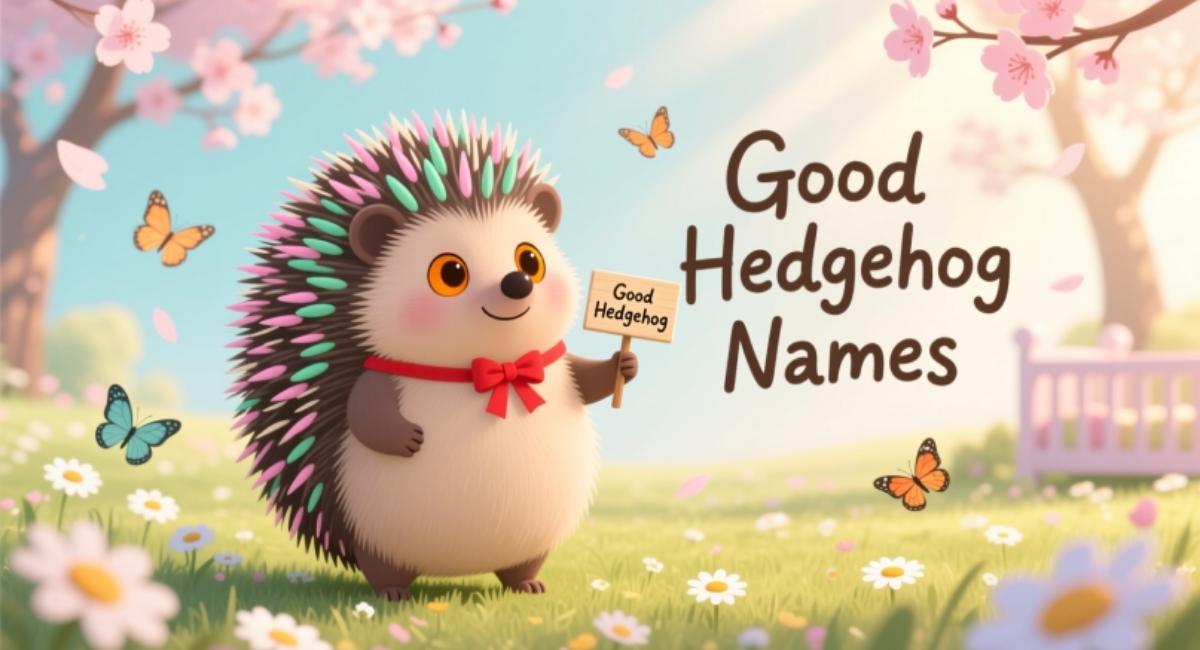 500+ Good Hedgehog Names: Cute, Unique, and Fun Ideas for Your Pet Hedgehog