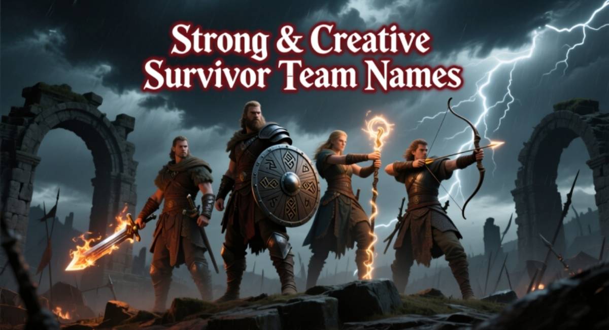 500+ Strong & Creative Survivor Team Names for Teams That Stand Out and Win