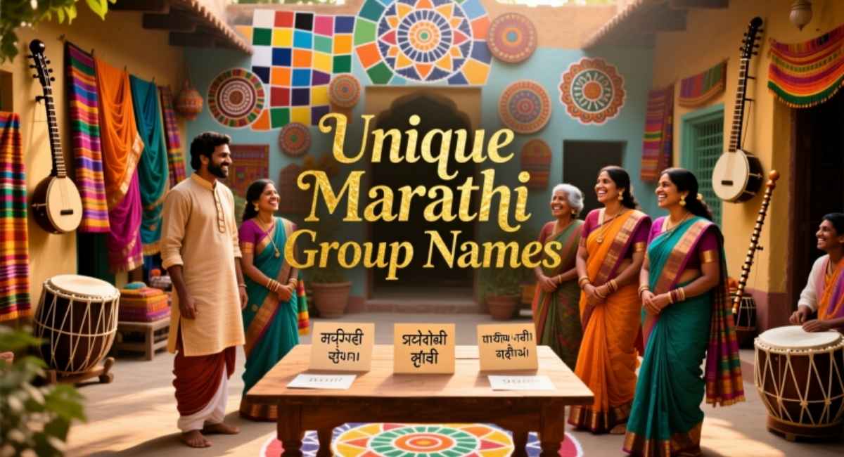 500+ Unique Marathi Group Names: Fun, Creative & Easy to Remember