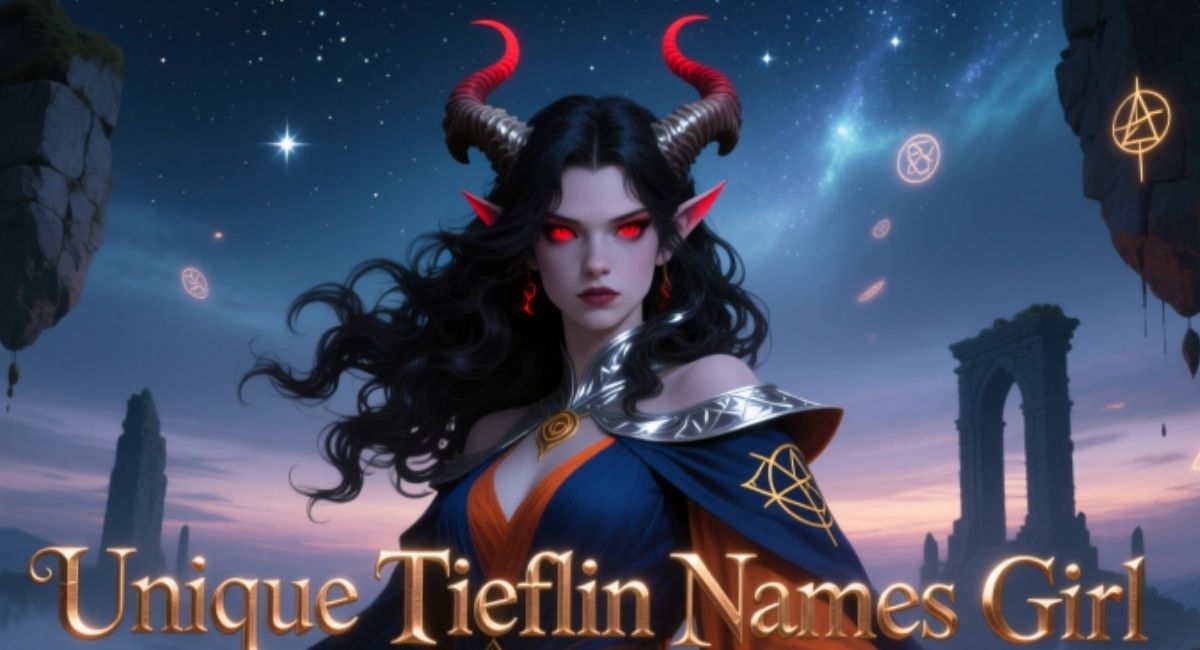 600+ Unique Tiefling Names Girl for D&D Characters That Stand Out Instantly