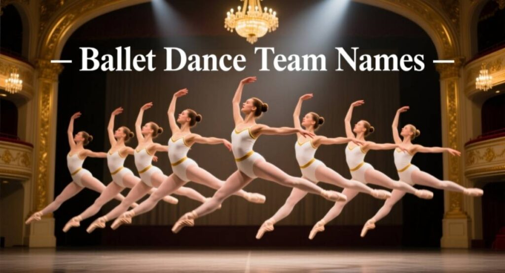 Ballet Dance Team Names