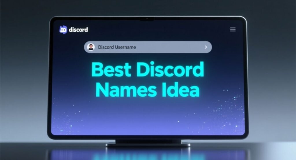 Best Discord Names Idea