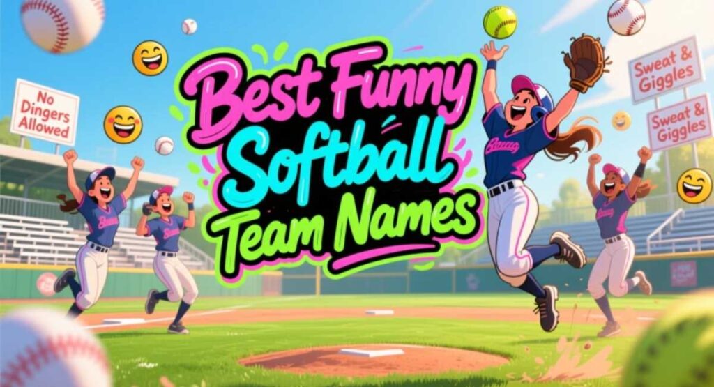 Best Funny Softball Team Names