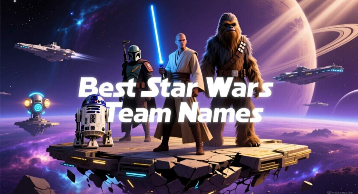 Best Star Wars Team Names – Cool, Funny & Unique Ideas for Every Fan