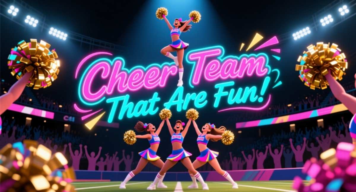 Cheer Team Names That Are Fun, Unique, Catchy, and Perfect for Any Squad