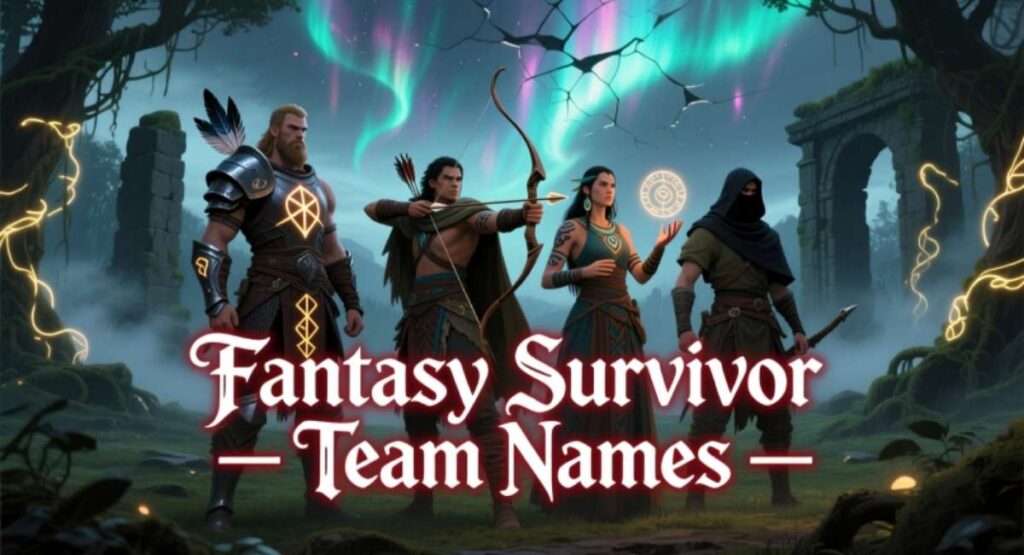 Fantasy Survivor Team Names