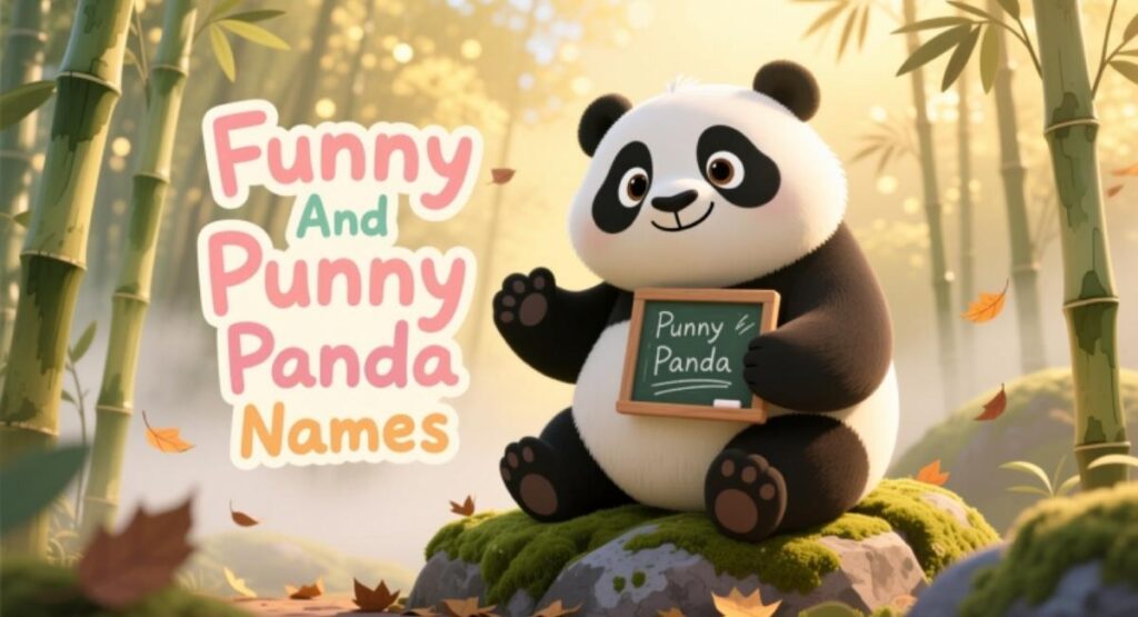 Funny And Punny Panda Names