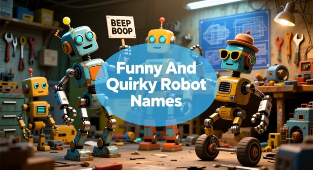 Funny And Quirky Robot Names