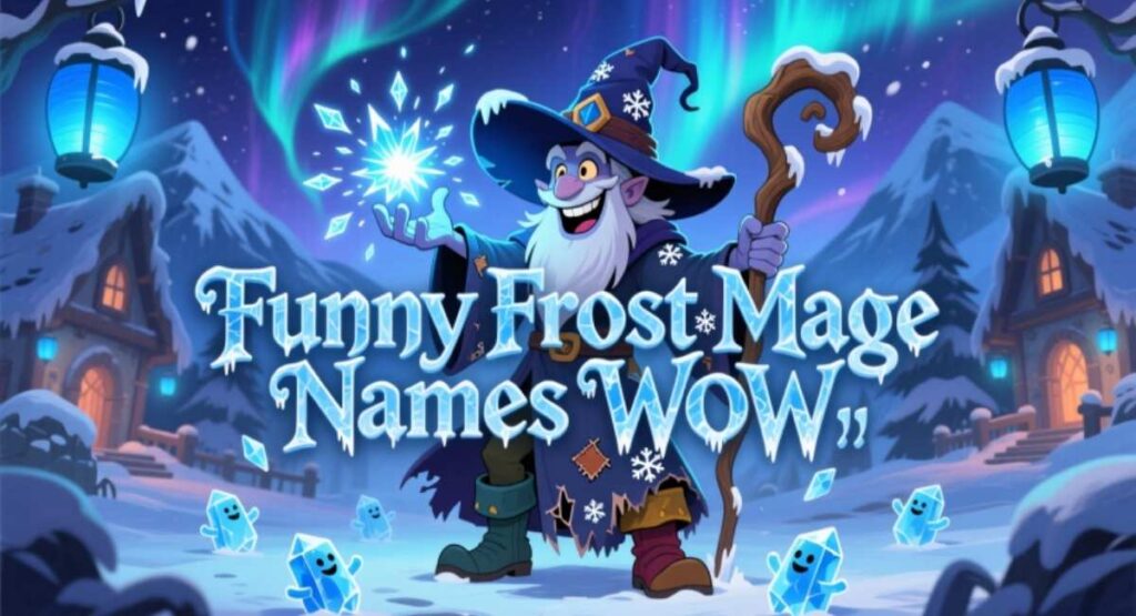 Funny Frost Mage Names WoW