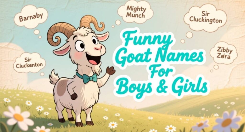 Funny Goat Names For Boys & Girls